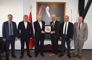 ABD Büyükelçiliği Ekonomi Müsteşarı Lebailly, Başkan Yorgancılar’ı ziyaret etti
