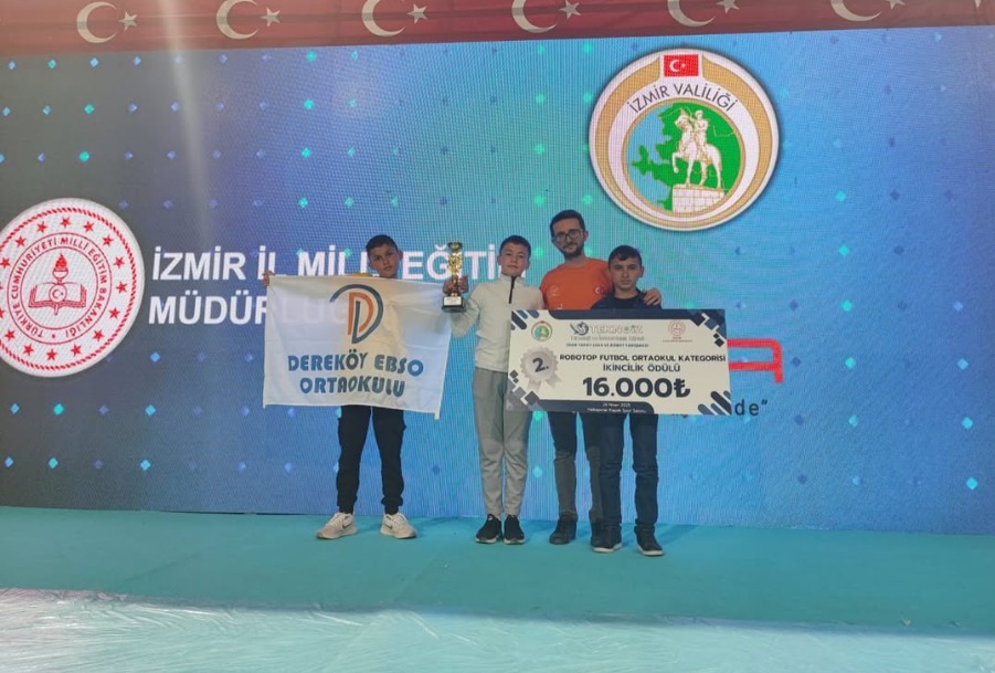 Dereköy EBSO Ortaokulu’ndan Büyük Bir Başarı Daha! 
