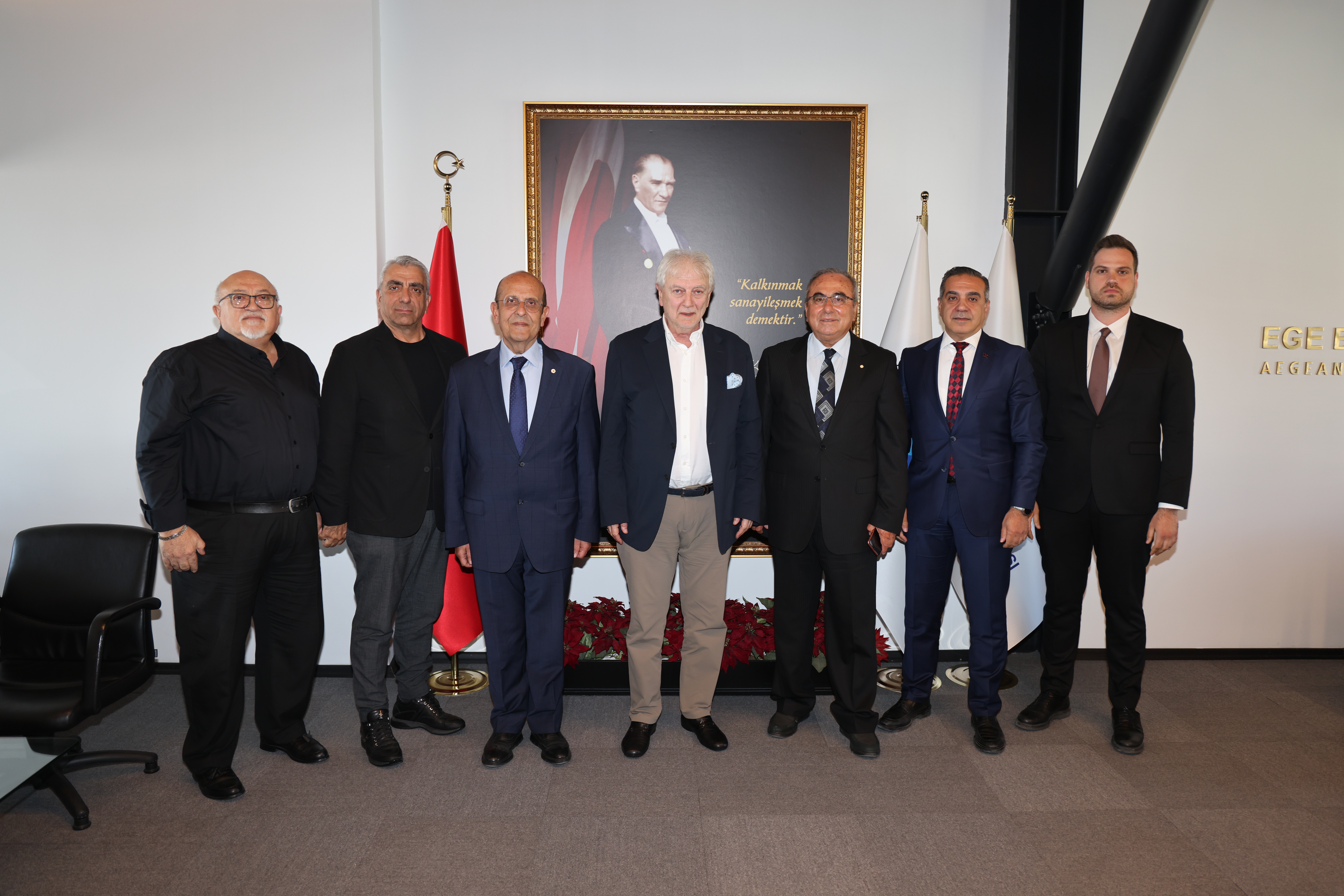 Kınık TDİOSB Heyetinden Yorgancılar’a Ziyaret