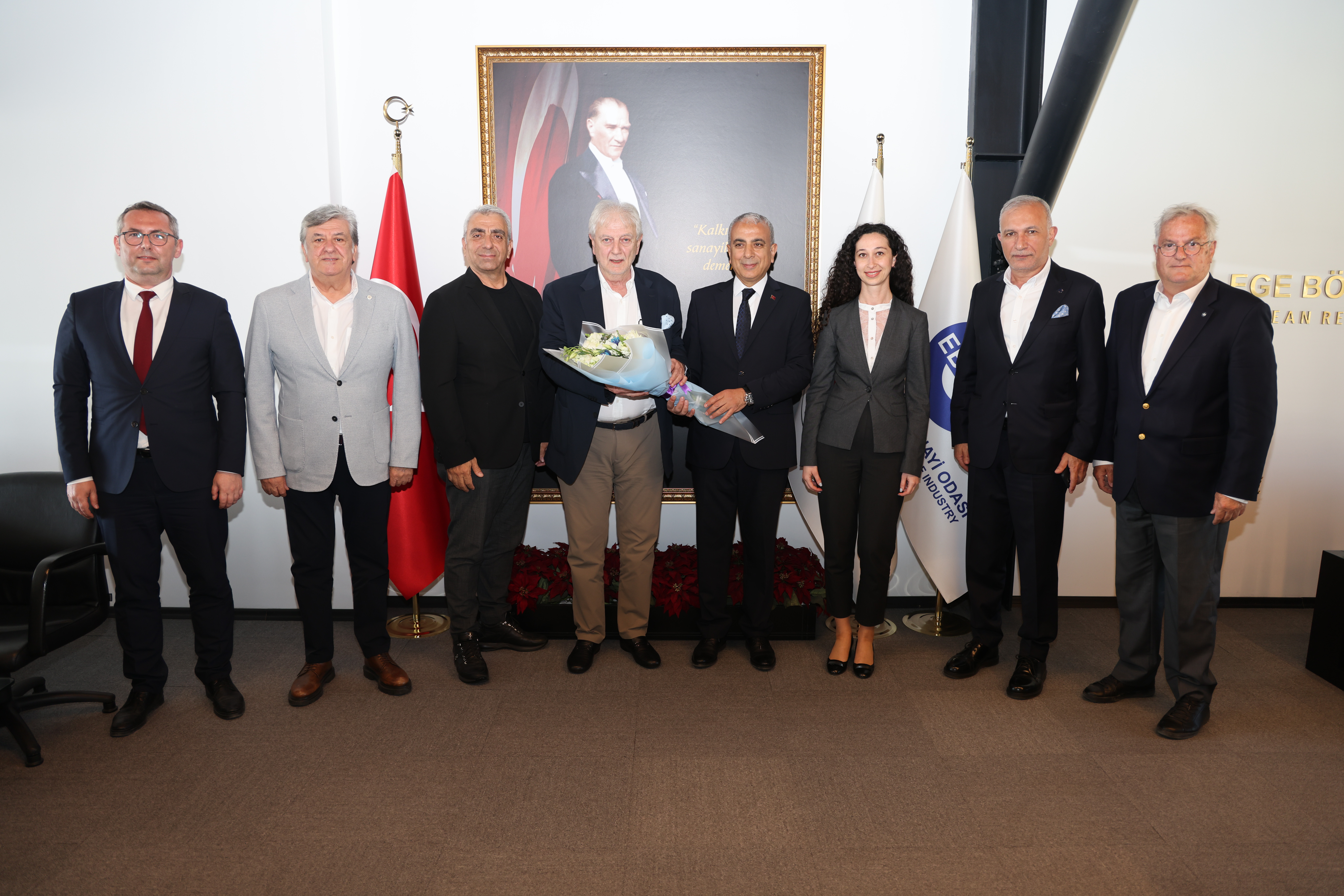 SGK İzmir İl Müdürü Baydilli'den Yorgancılar'a Ziyaret