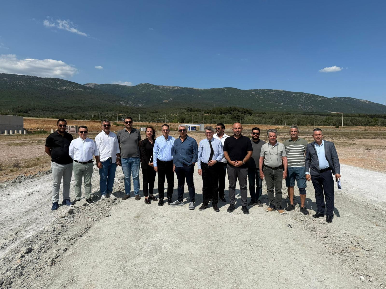 Kemalpaşa Lojistik Merkezi’nde Saha İncelemesi Gerçekleştirildi
