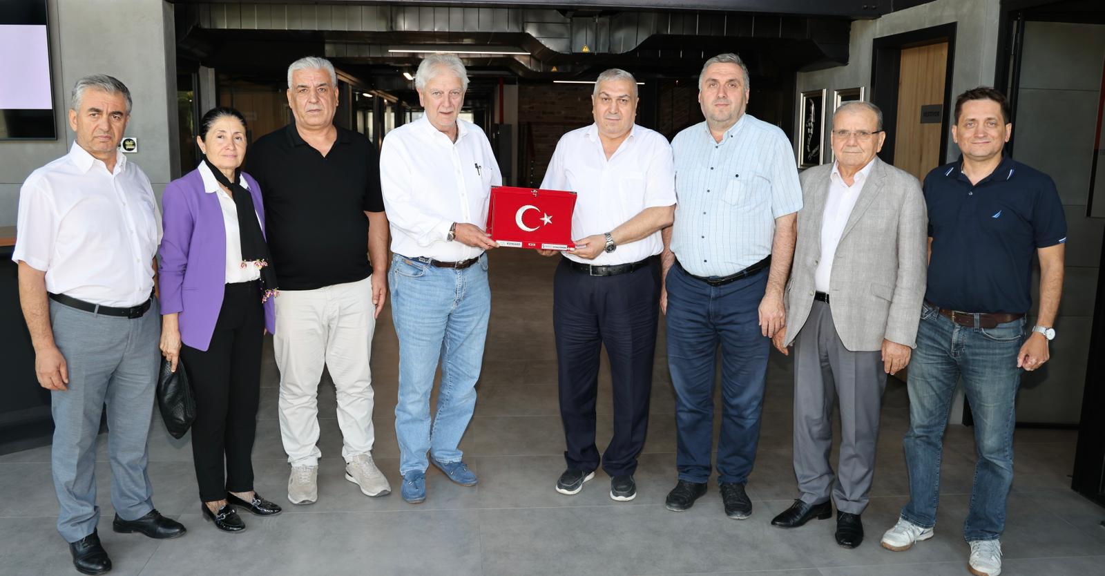İzmir KONSİAD Yönetim Kurulu Başkanı Demir, Yorgancılar’ı Ziyaret Etti
