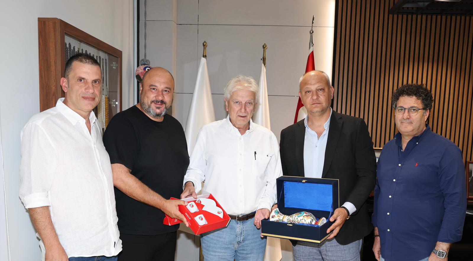 Karşıyaka Spor Kulübü Başkanı Cicibaş’dan Yorgancılar’a Ziyaret