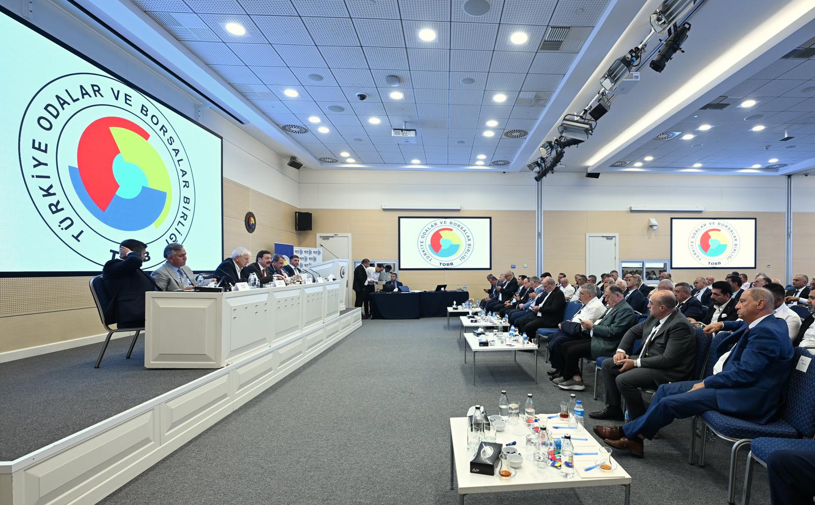 Oda ve Borsa Başkanları, İstişare Toplantısında Bir Araya Geldi
