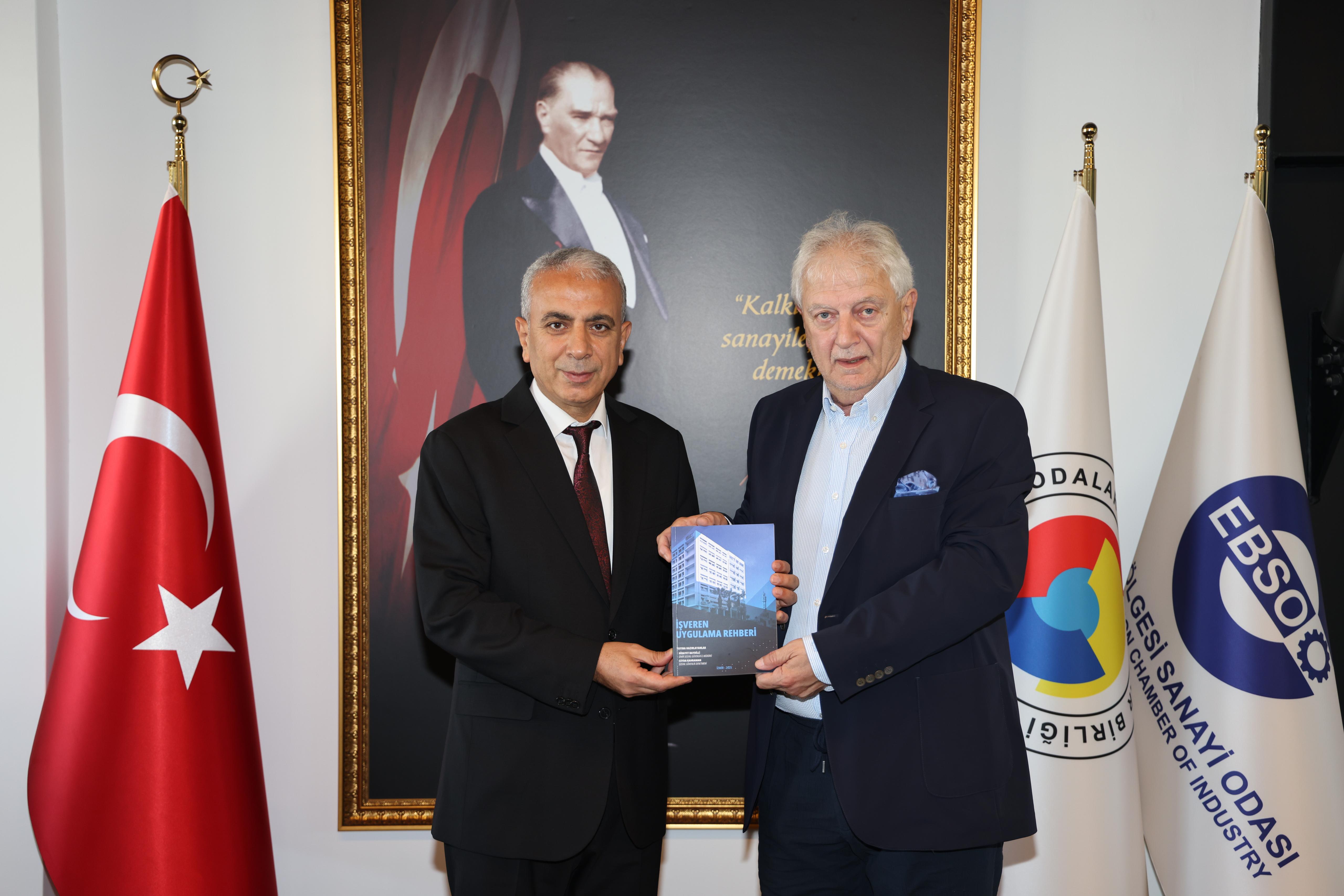 SGK İzmir İl Müdürü Baydilli, Yorgancılar’ı Ziyaret Etti