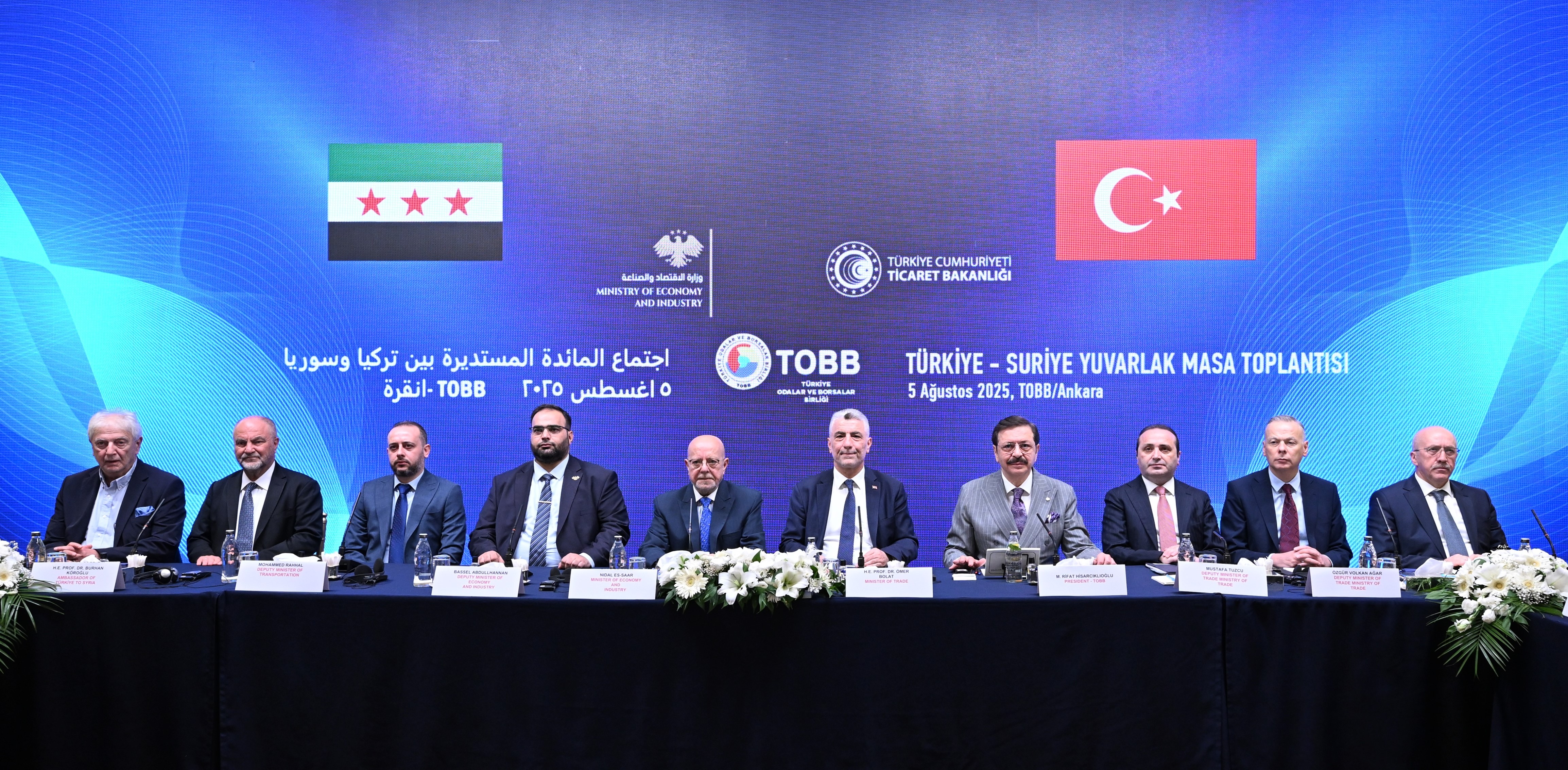 Yorgancılar, Türkiye-Suriye Yuvarlak Masa Toplantısı’na Katıldı