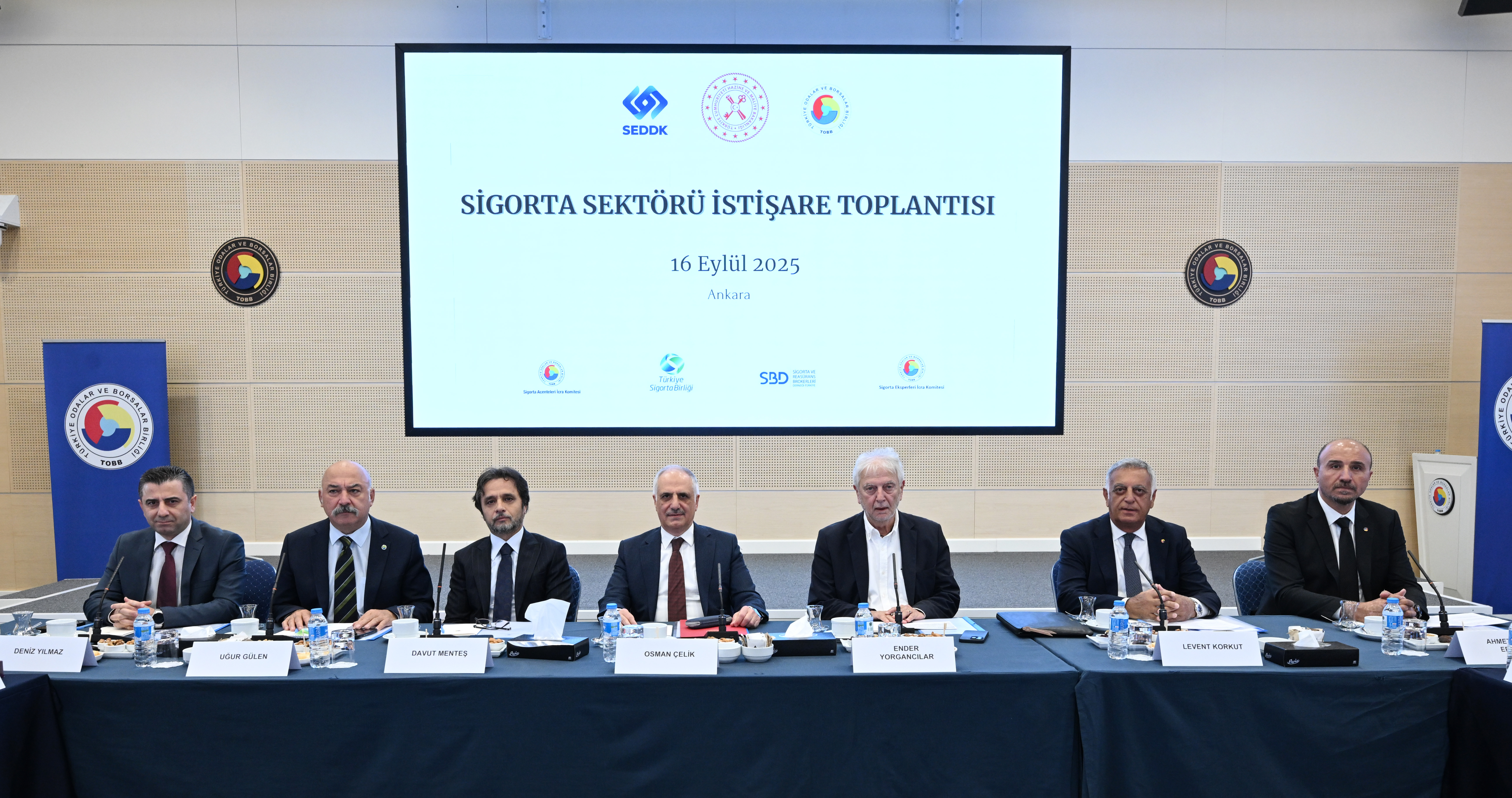 Sigorta Sektörü İstişare Toplantısı Gerçekleştirildi
