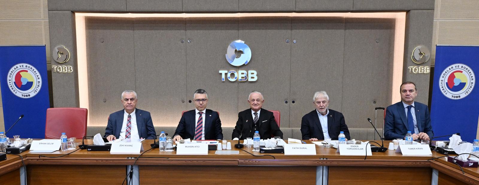 Yorgancılar, TOBB Vergi Danışma Kurulu Toplantısı’na Katıldı