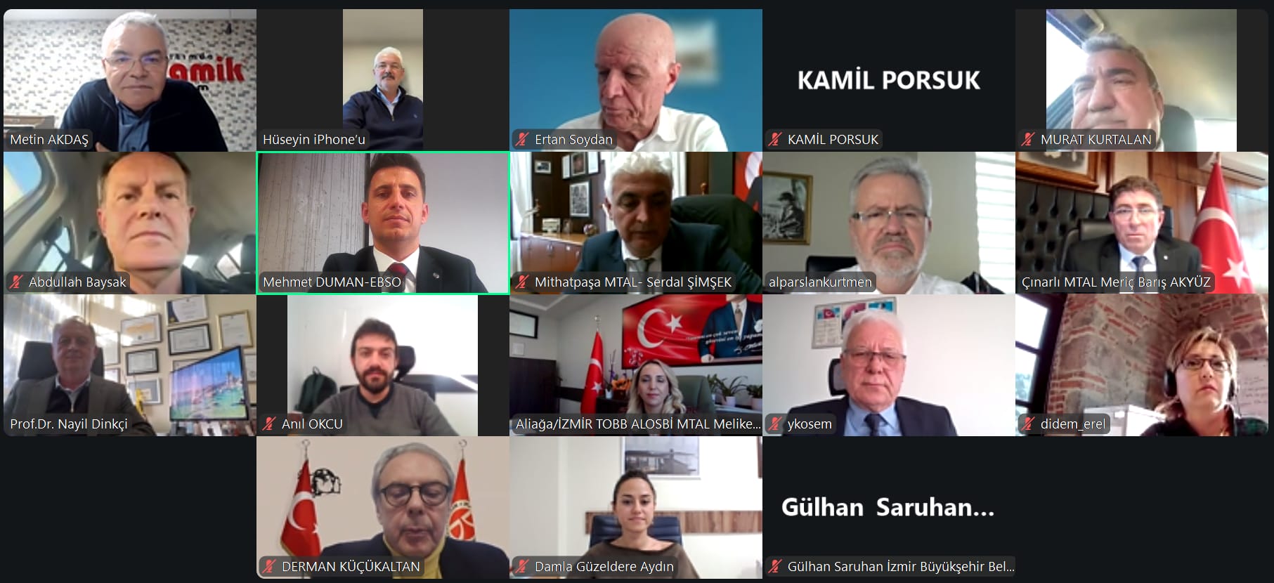 EBSO Teknik Eğitim Çalışma Grubu Toplantısı Gerçekleştirildi