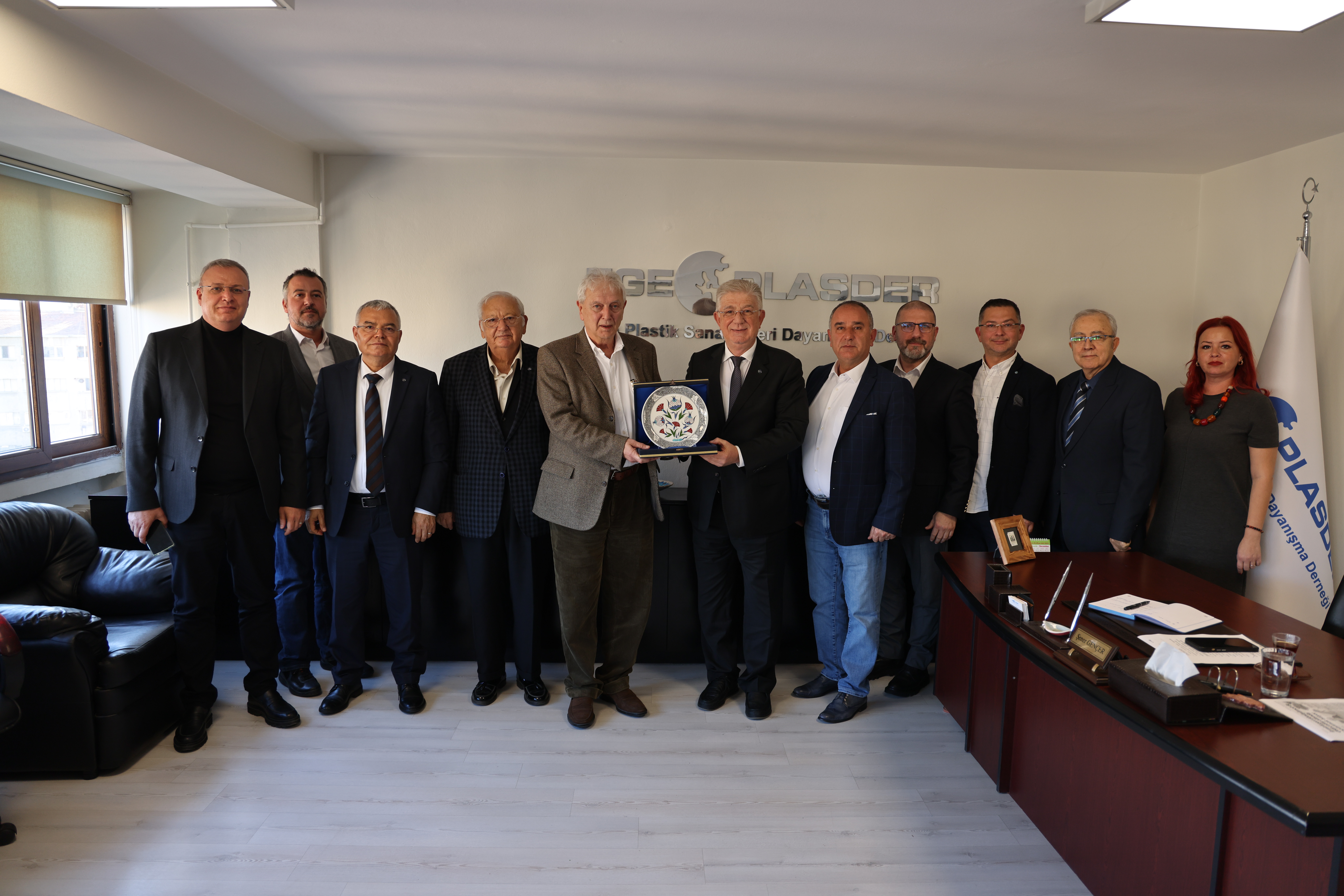 Yorgancılar’dan EGEPLASDER Yönetimine Ziyaret