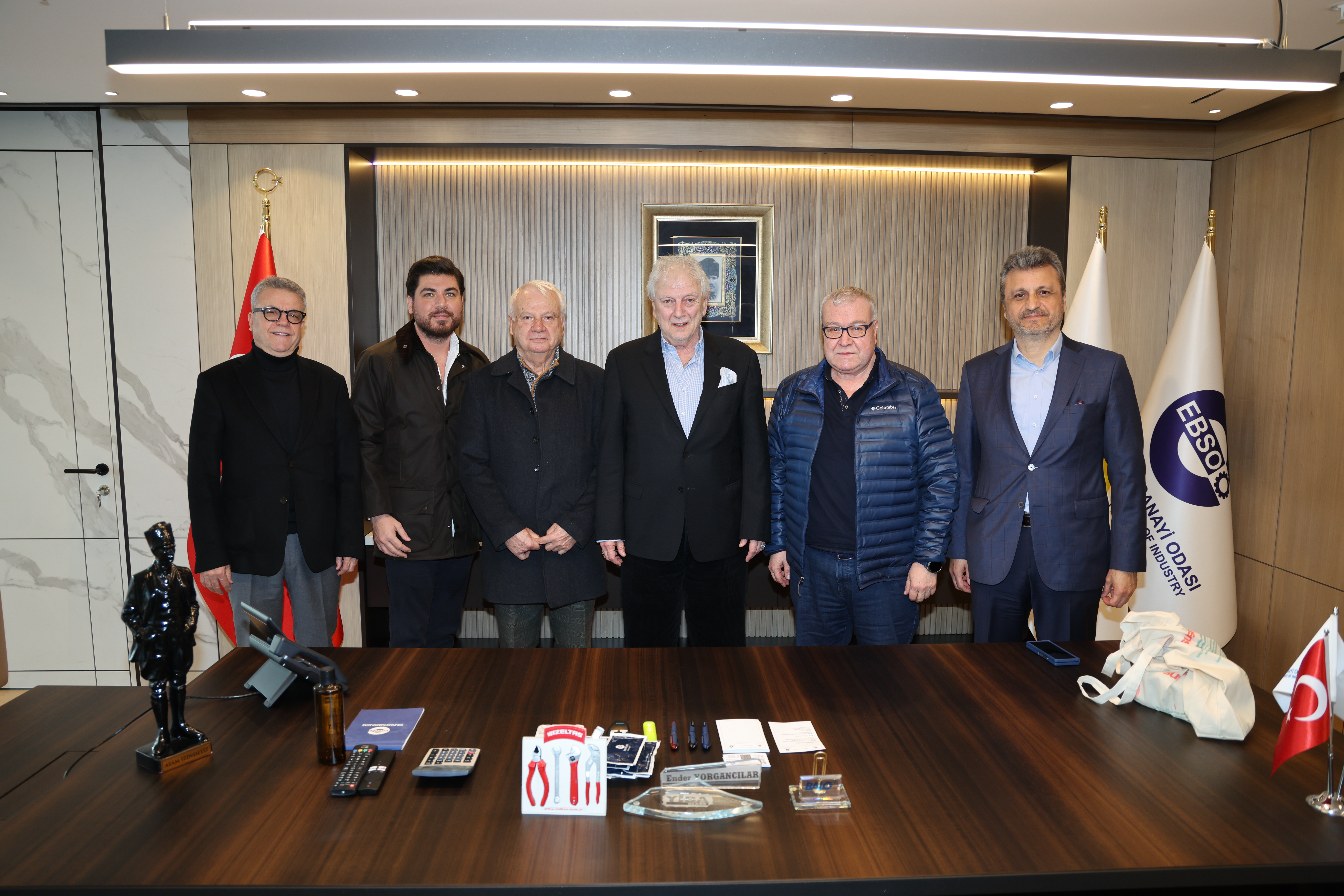 EBSO Metal İşleme Sanayi Meslek Komitesi, Yorgancılar’ı Ziyaret Etti