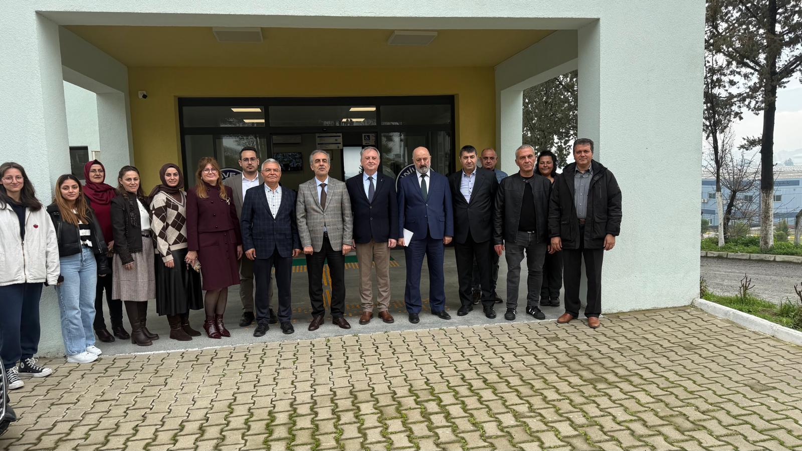 Ege Üniversitesi Yönetiminden TOSBİ’ye Ziyaret