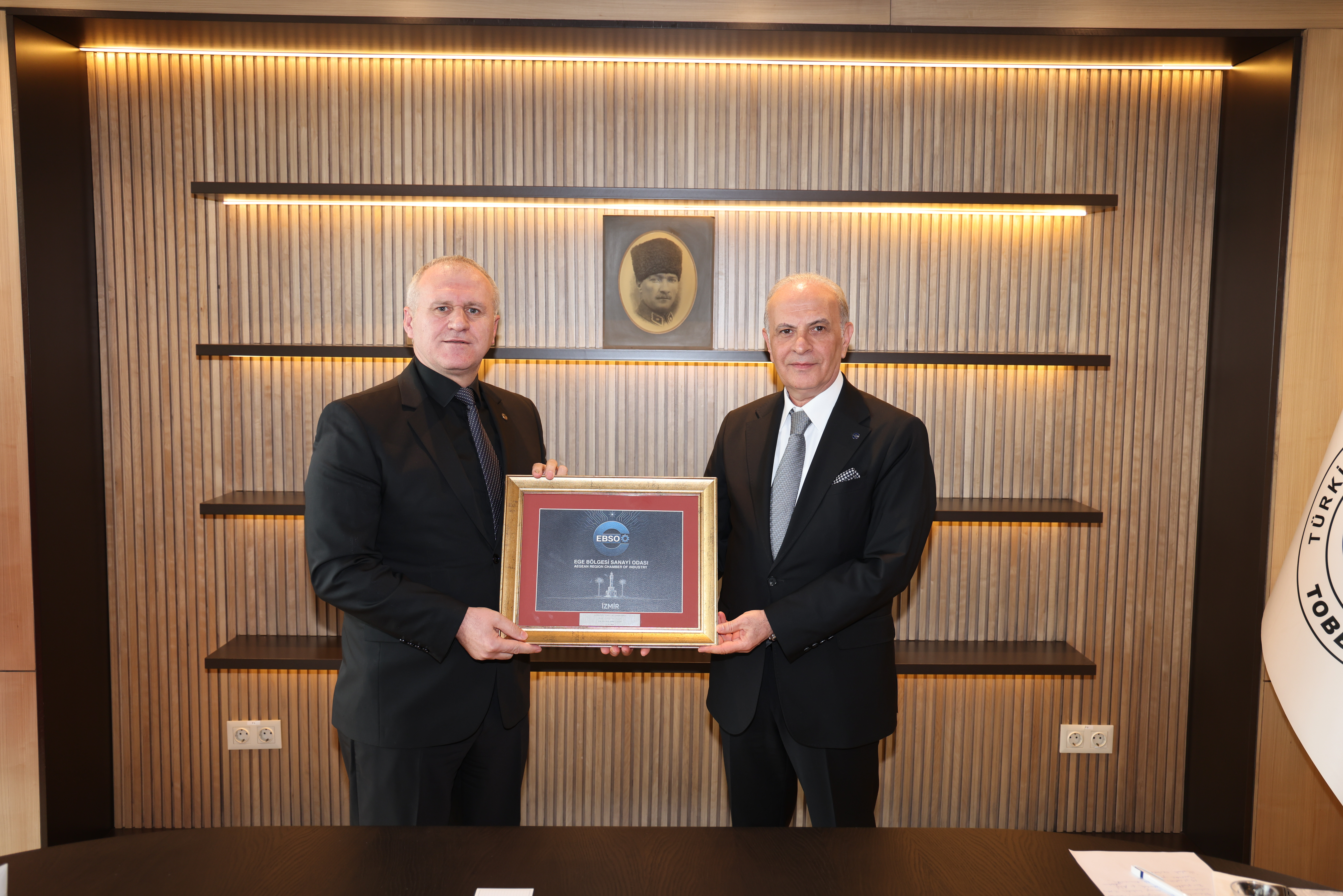 Çerkezköy Ticaret ve Sanayi Odası’ndan EBSO’ya Ziyaret 