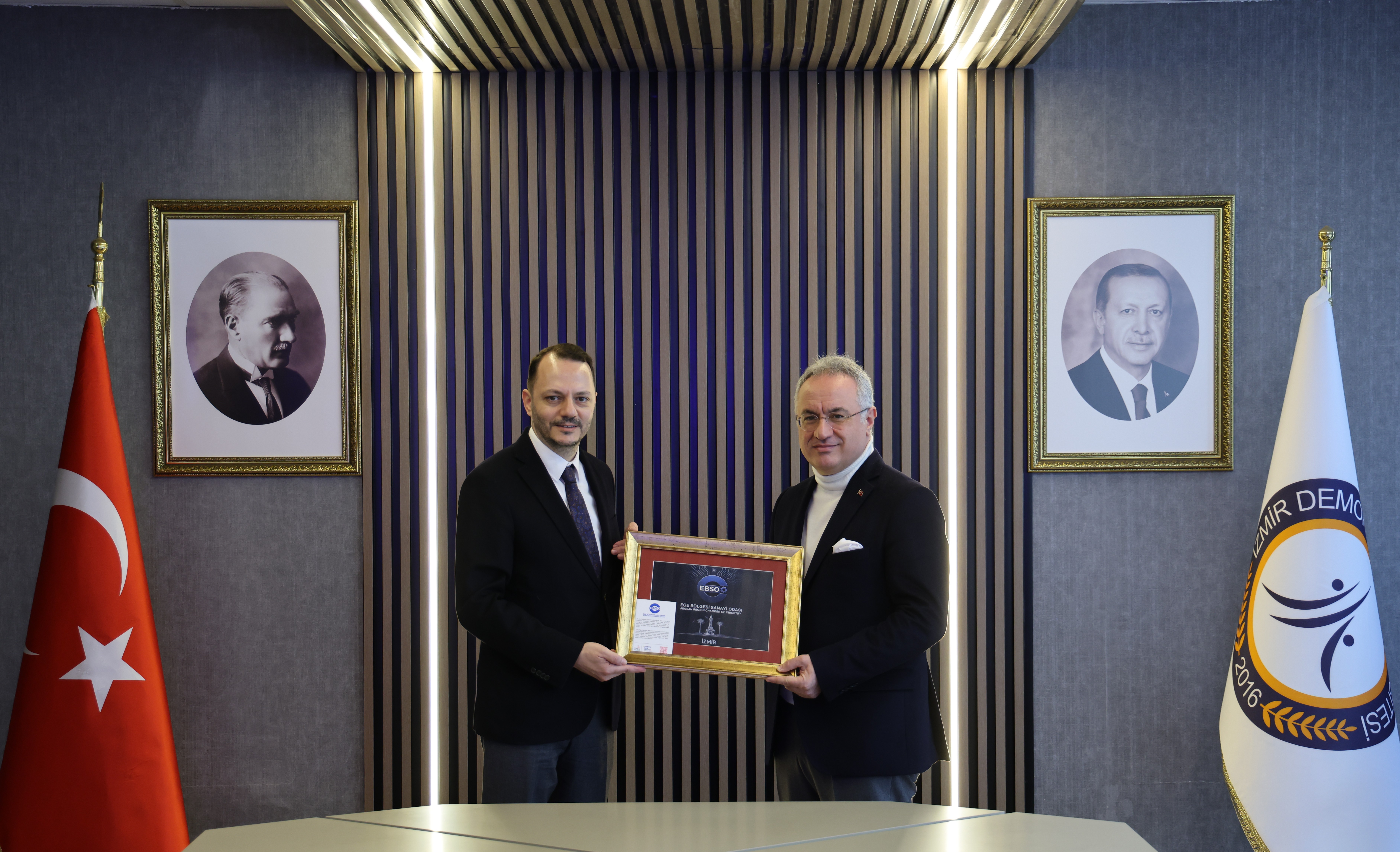 EBSO’dan İzmir Demokrasi Üniversitesi’ne Ziyaret