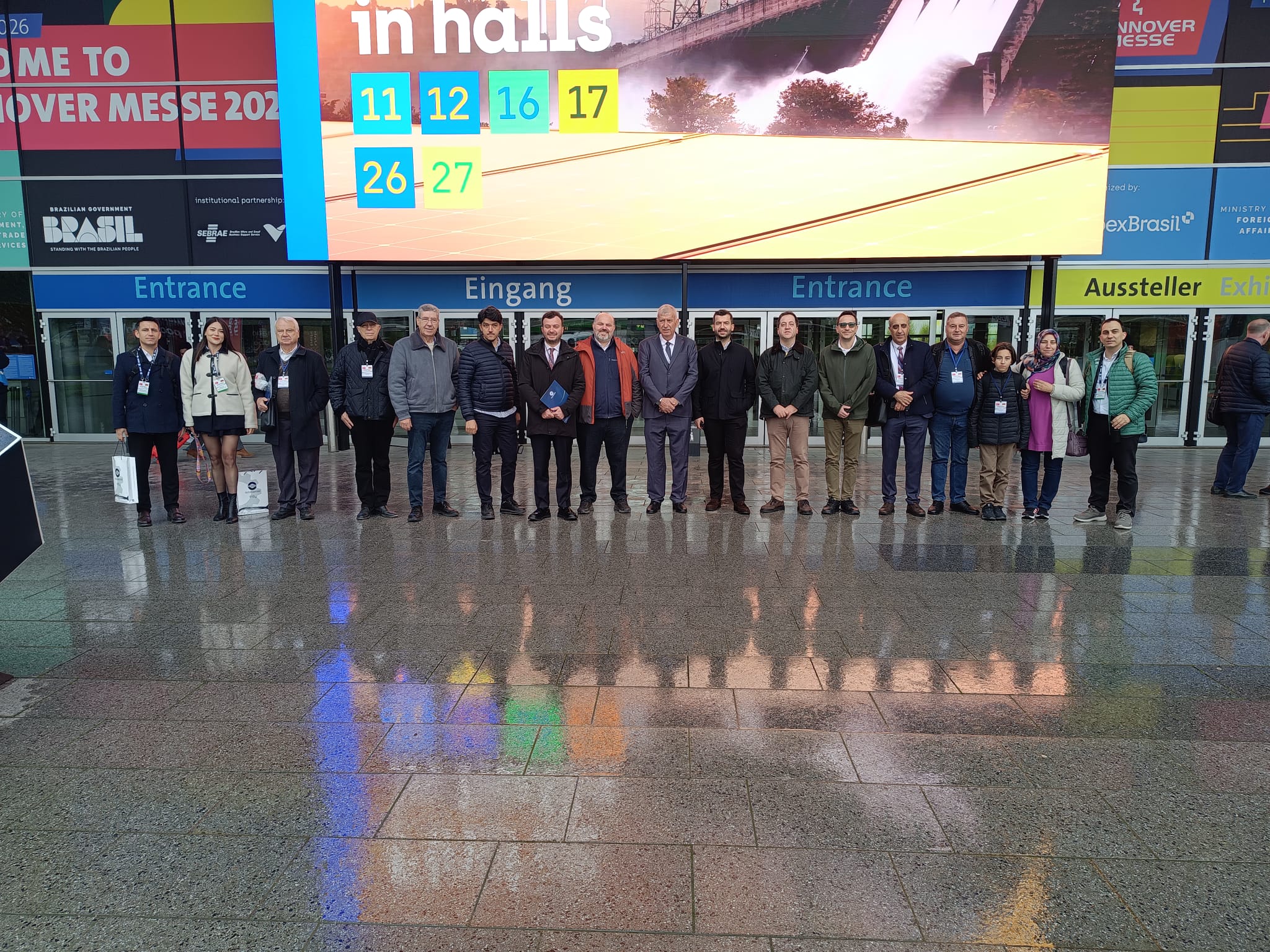 EBSO Heyeti Hannover Messe Fuarı’na Katıldı