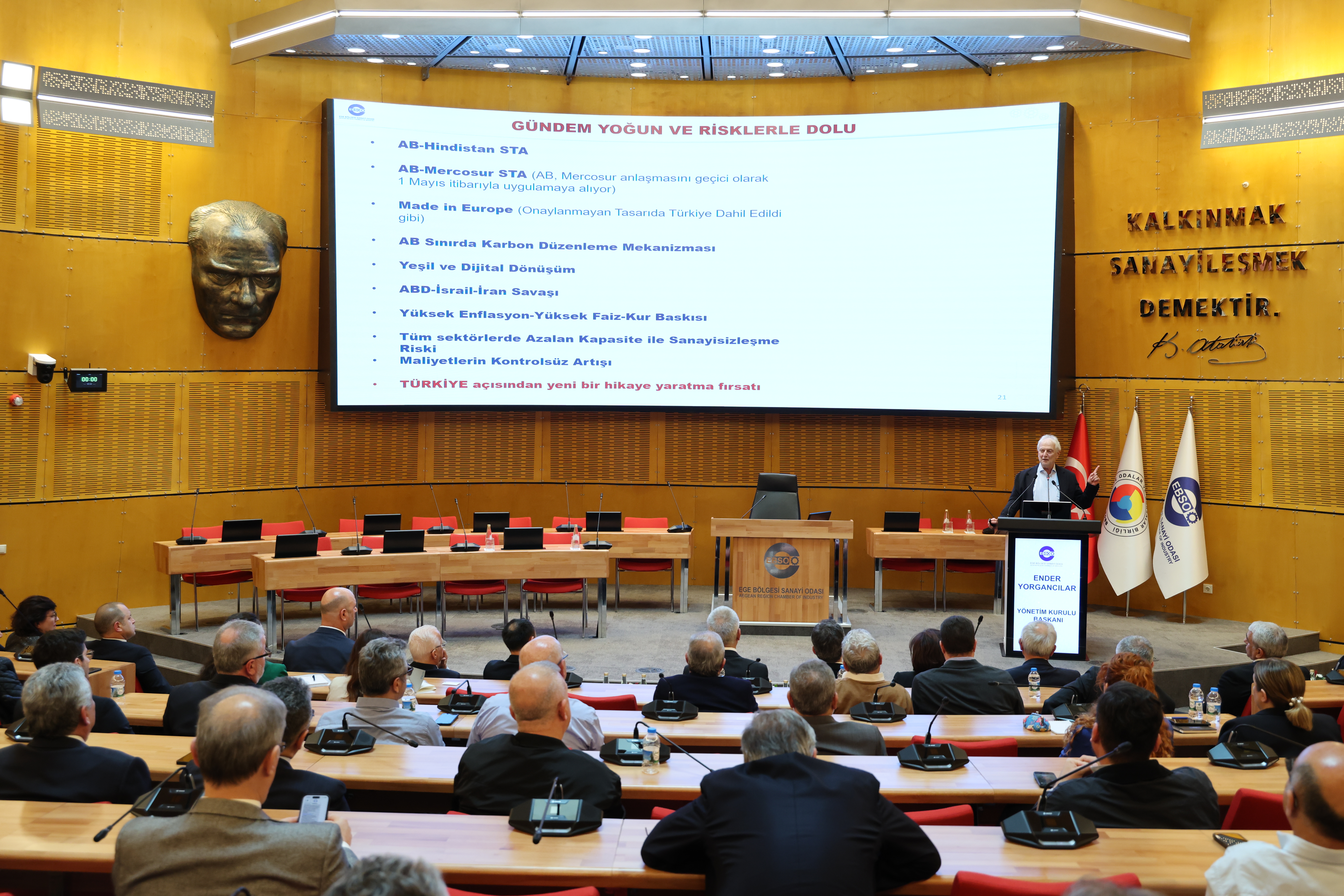 EBSO Meslek Komiteleri Ortak Toplantısı Gerçekleştirildi