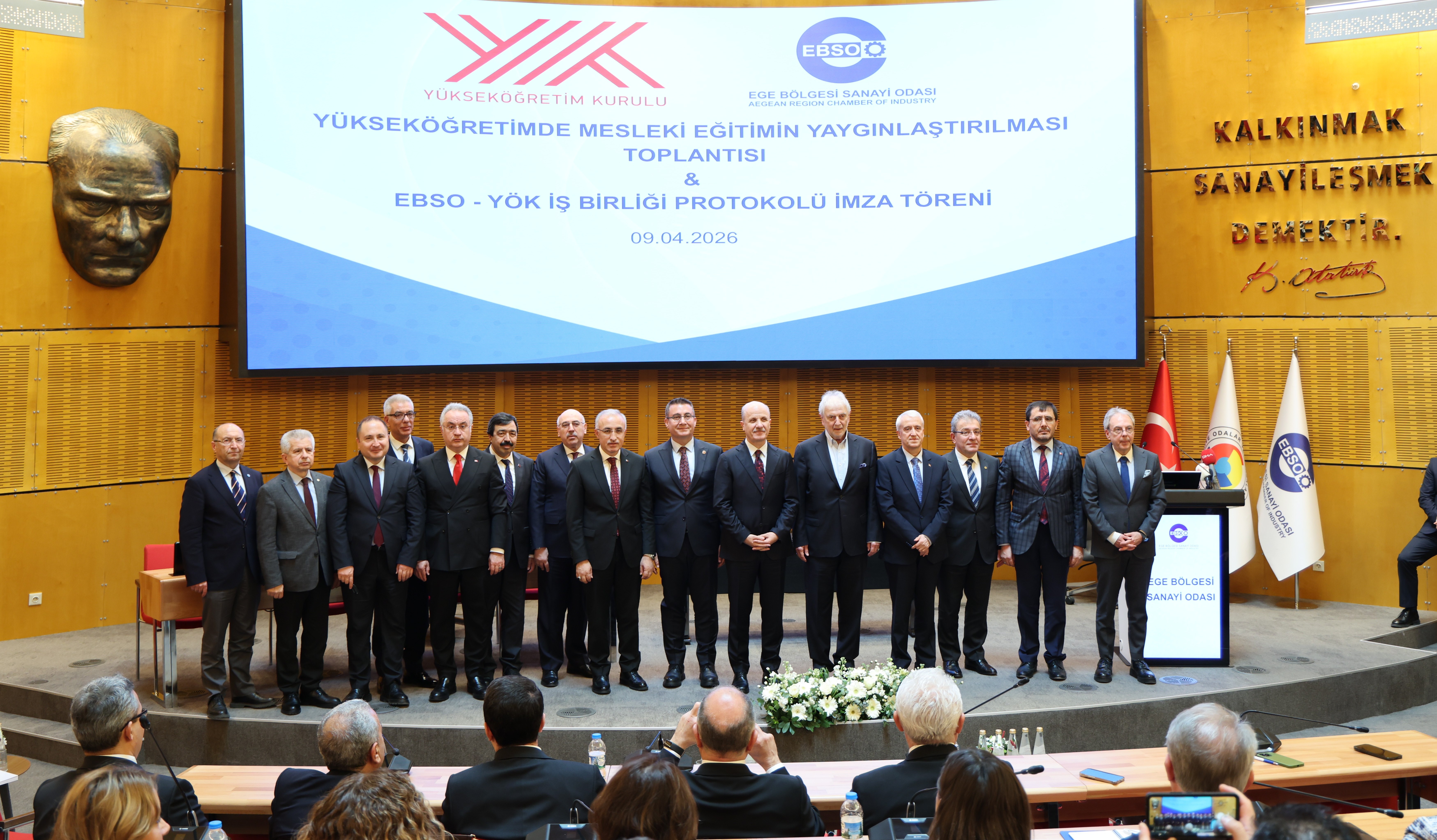 EBSO ve YÖK İş Birliği Protokolü İmzalandı