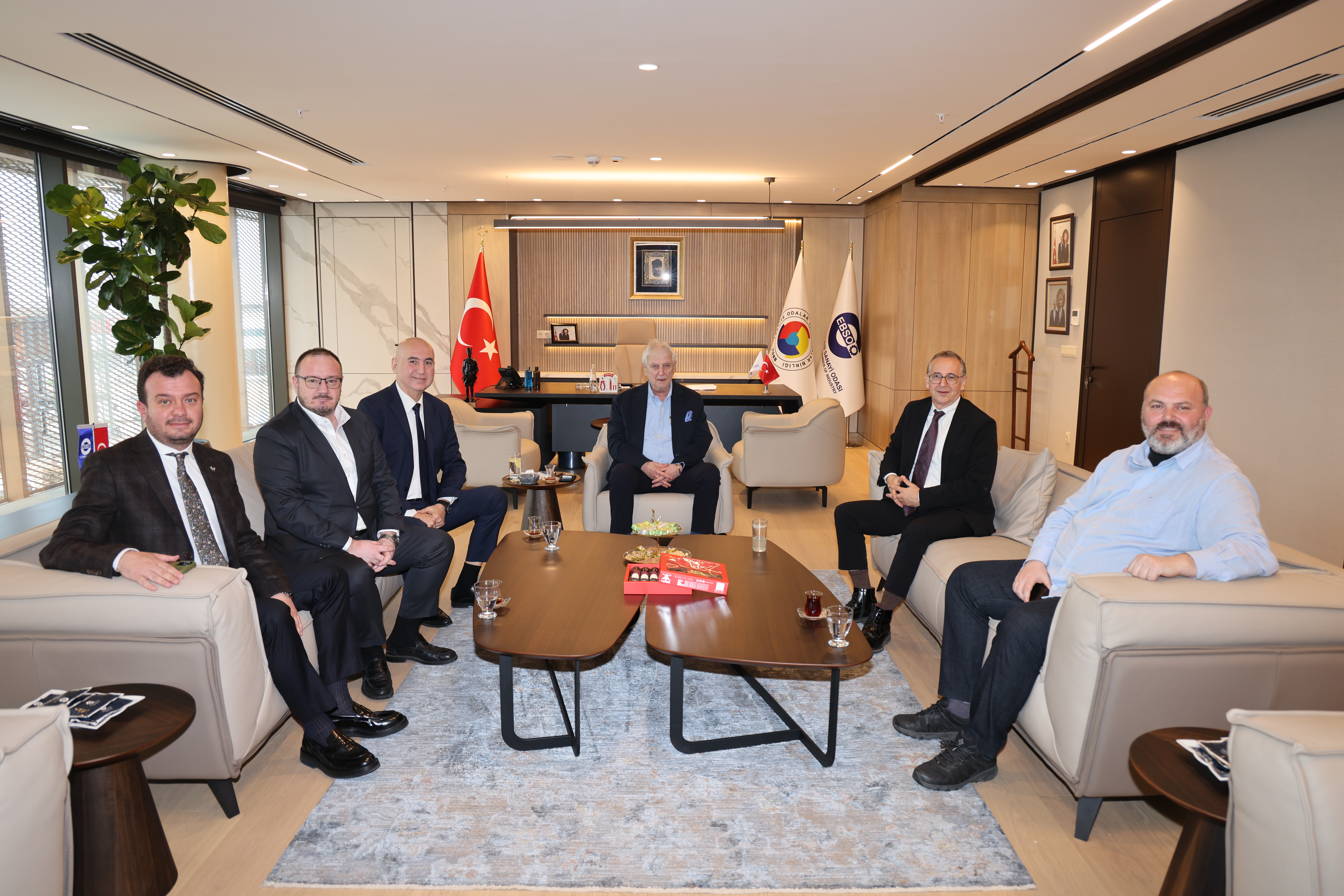 Yazılım Sanayicileri Derneği İzmir Şubesi'nden Yorgancılar’a Ziyaret