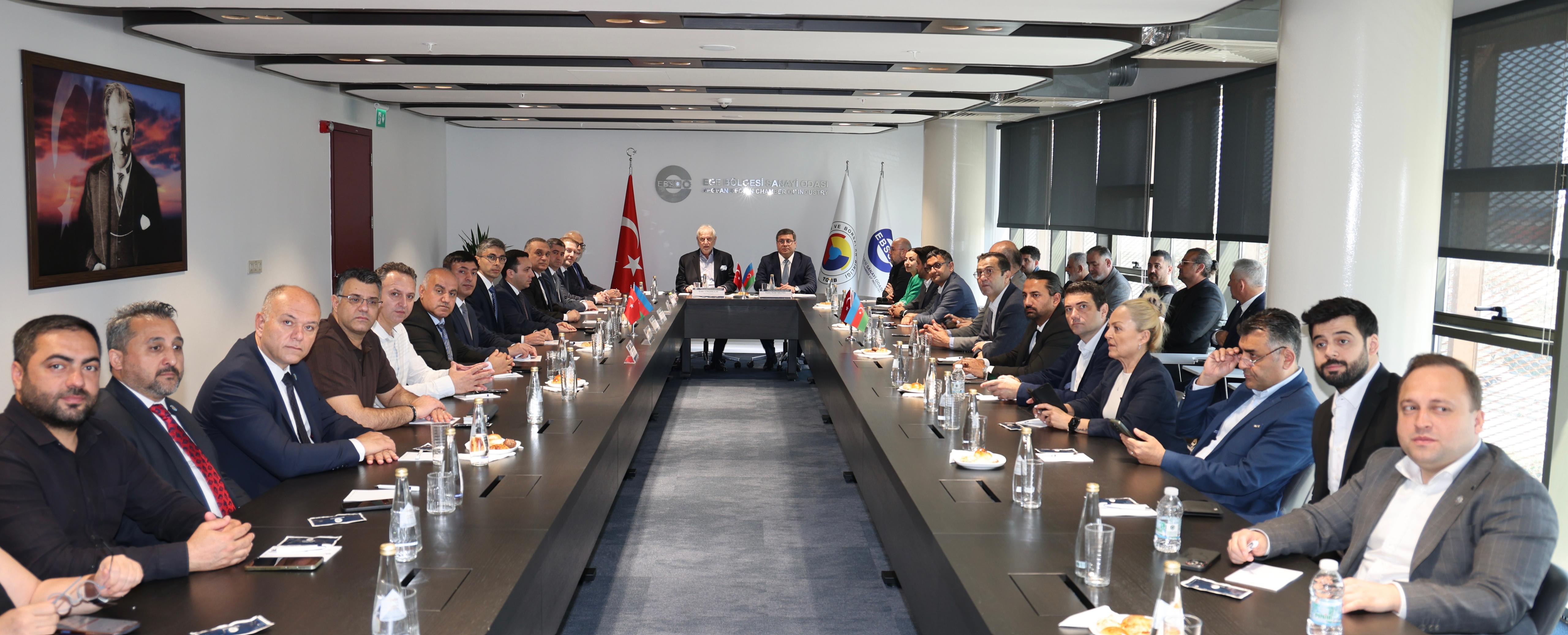 EBSO’da “Azerbaycan Yatırım Fırsatları ve Nahçıvan Bölgesi’nin Stratejik Avantajları” Toplantısı Düzenlendi