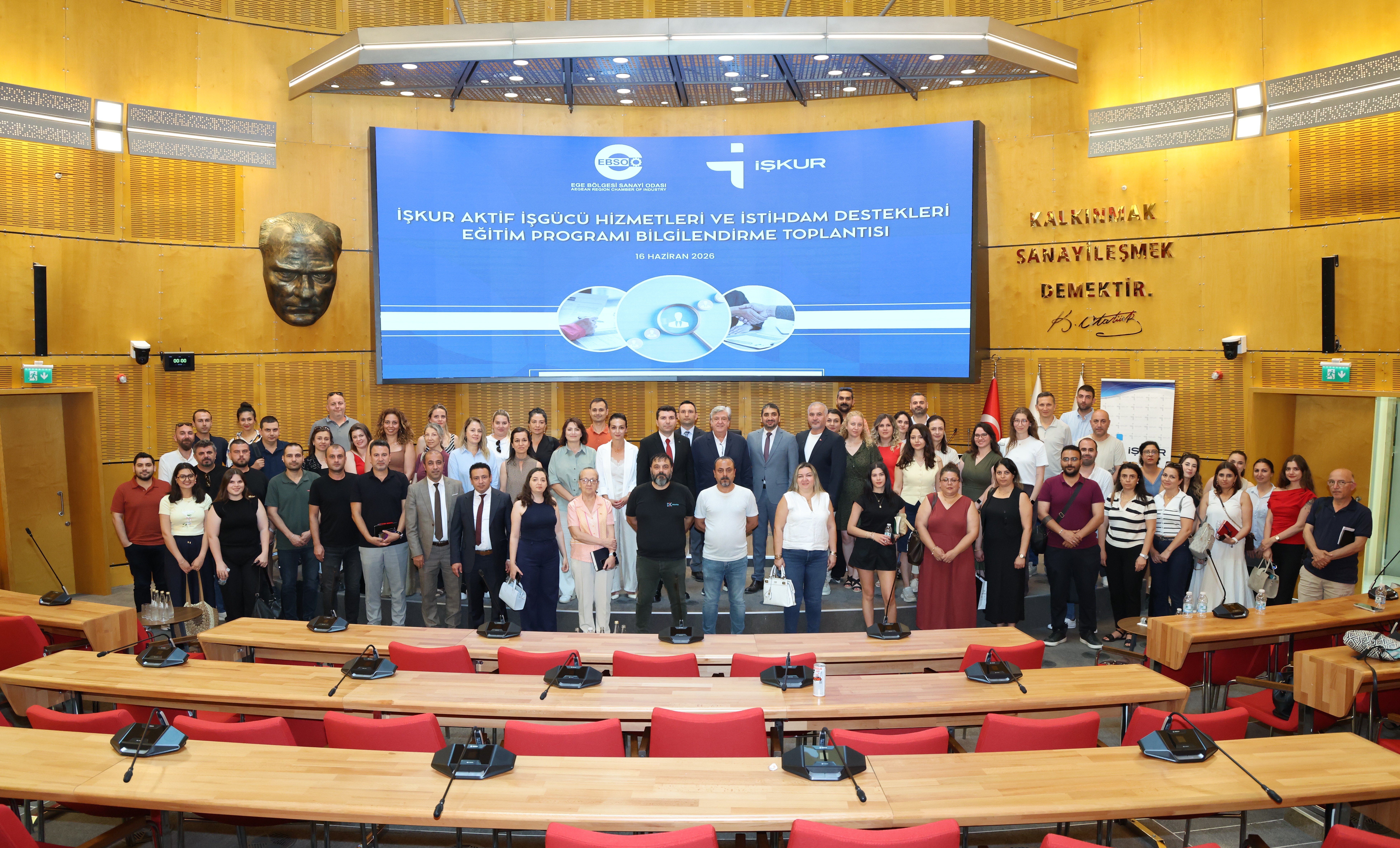 EBSO’da “İŞKUR Aktif İş Gücü Hizmetleri ve İstihdam Destekleri Eğitim Programı Bilgilendirme Toplantısı” Gerçekleştirildi