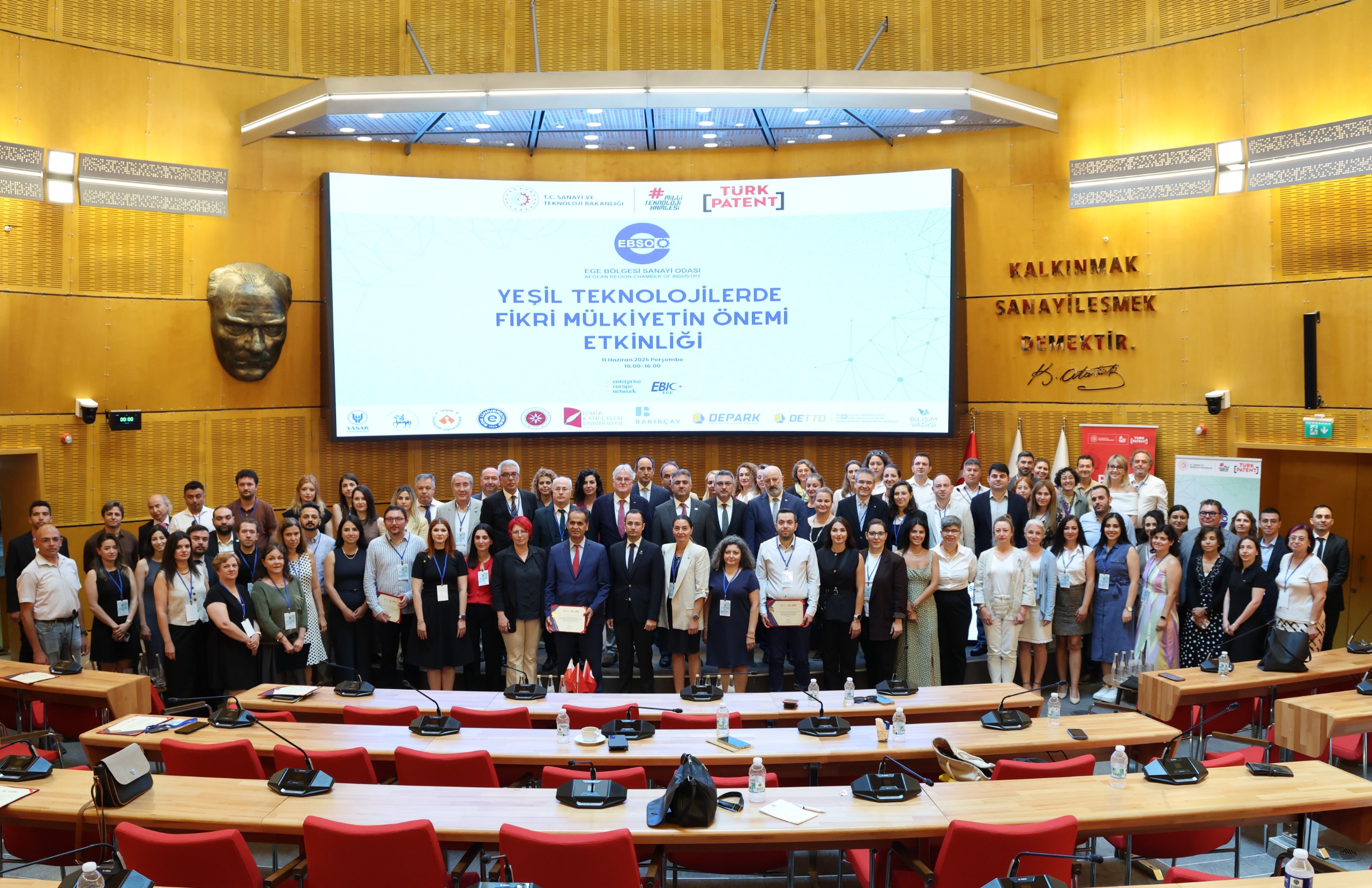 EBSO’da “Yeşil Teknolojilerde Fikri Mülkiyetin Önemi ve Ticarileştirme” Etkinliği Gerçekleştirildi