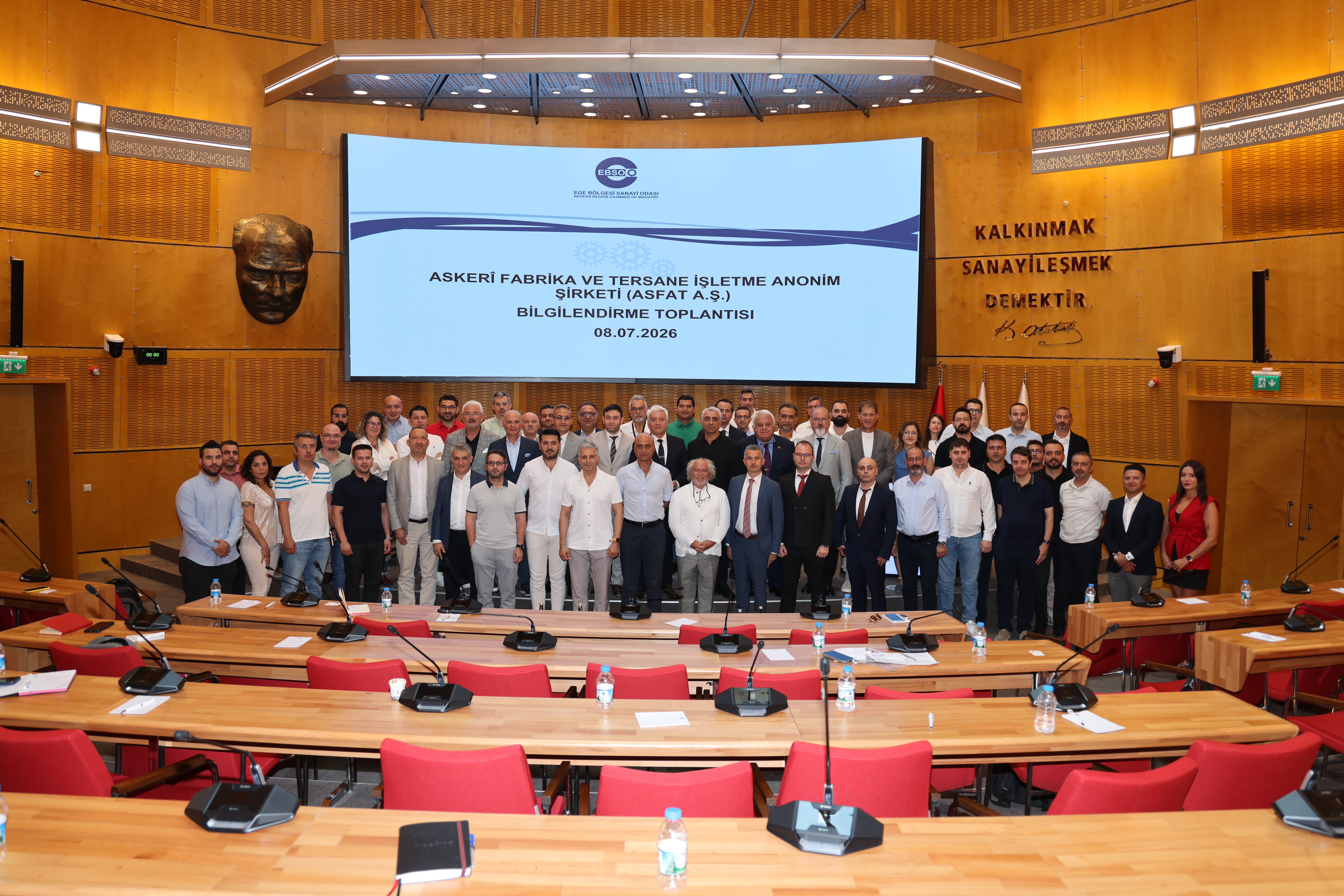 EBSO’da “ASFAT Bilgilendirme Toplantısı” Düzenlendi