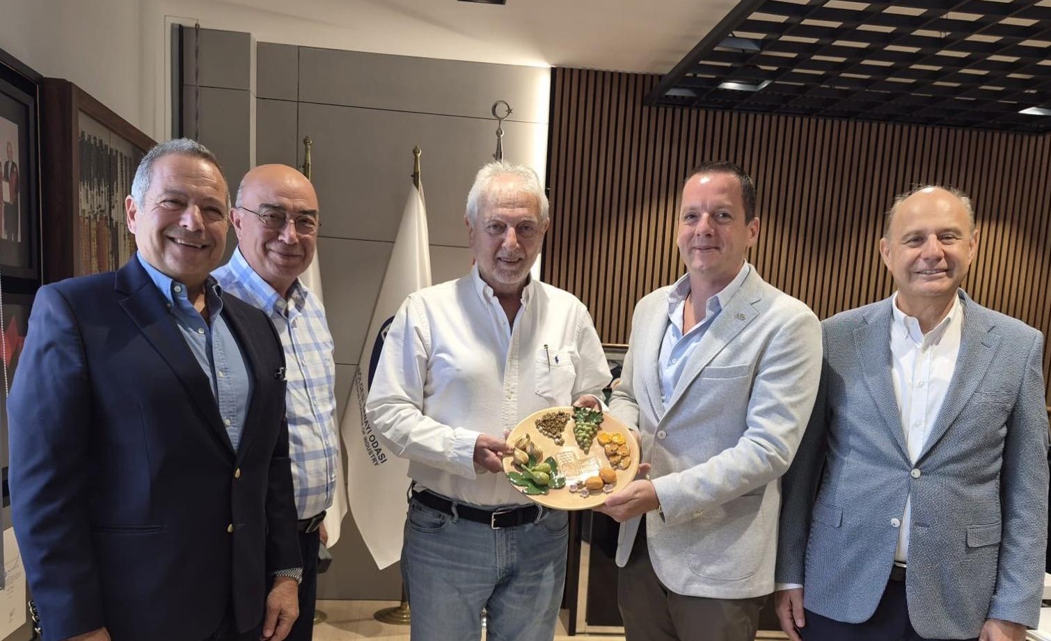 EKMMİB Yönetim Kurulu Başkanı Gabay’dan Yorgancılar’a Ziyaret