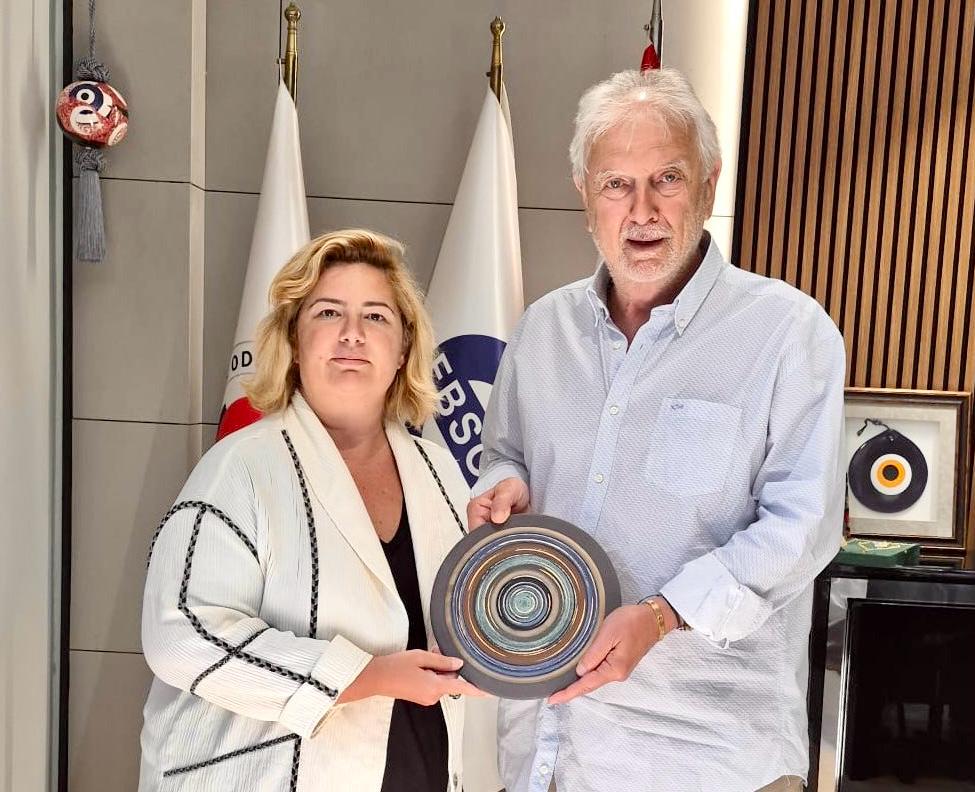 ESİAD Başkanı Zorlu'dan Yorgancılar'a Ziyaret