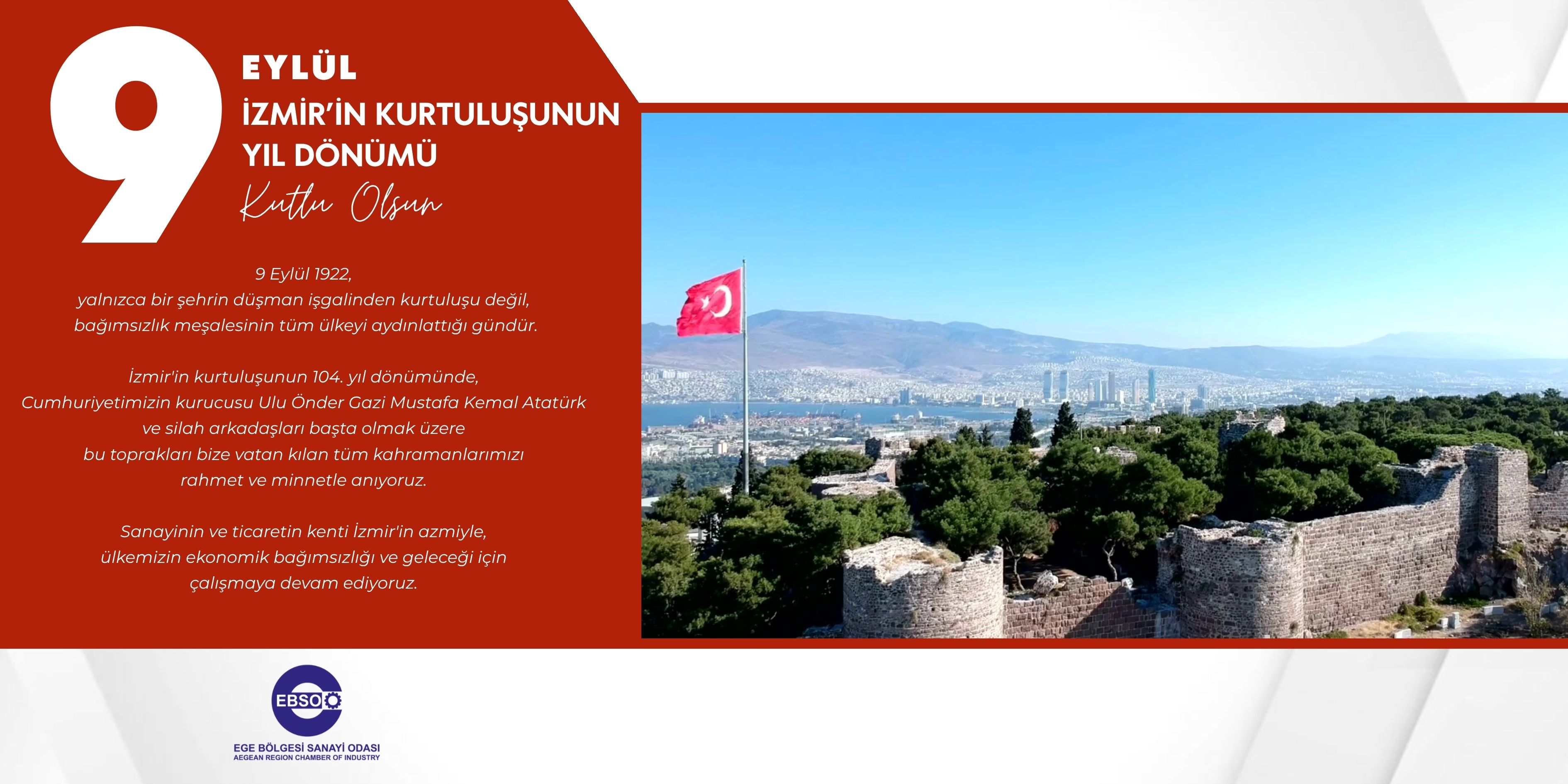 Yorgancılar: "9 Eylül’ü Sadece Kutlamak Yetmez; O Güne Layık Olmak Gerekir"