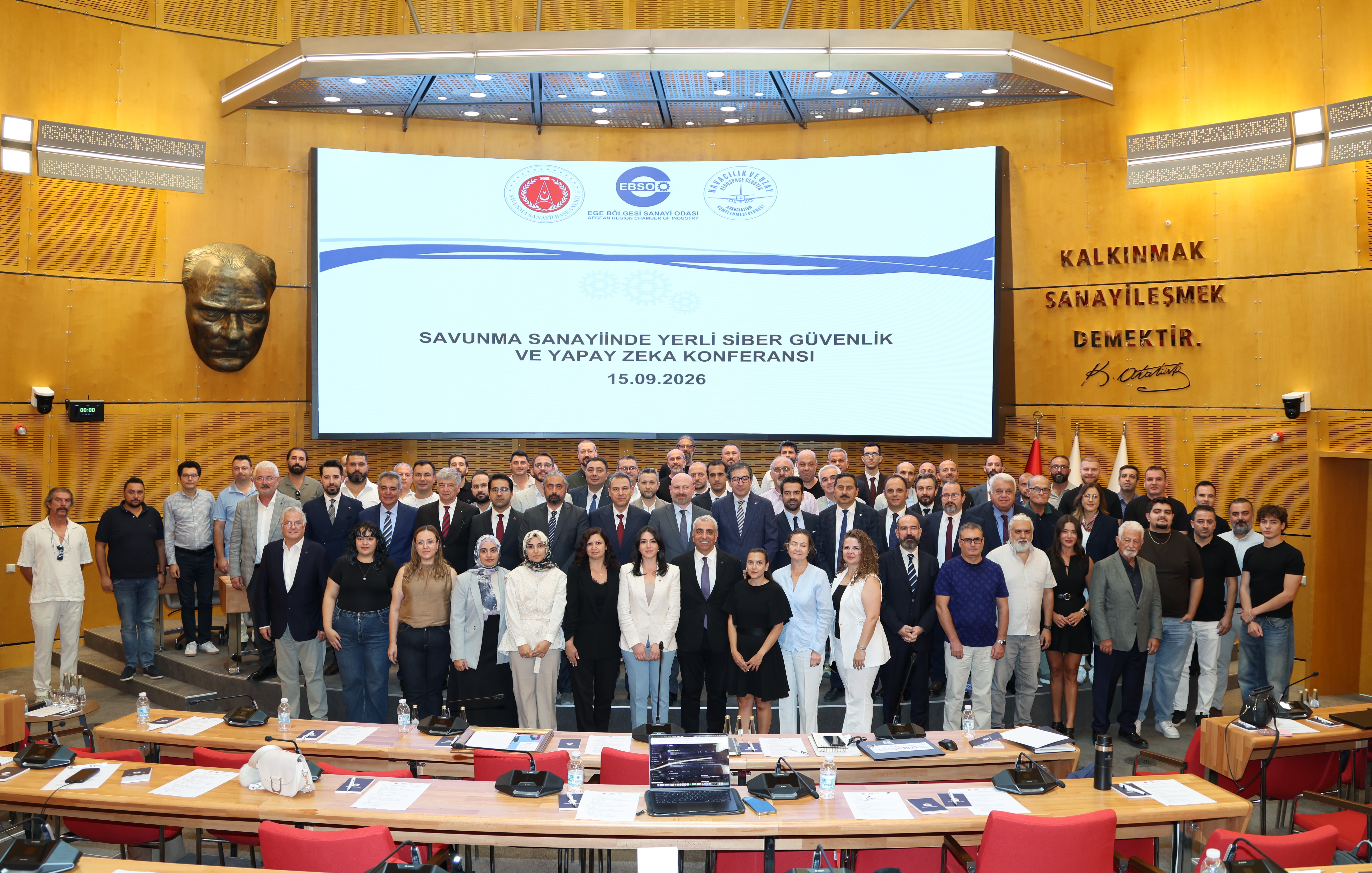 EBSO’da “Savunma Sanayiinde Yerli Siber Güvenlik ve Yapay Zeka Konferansı” Düzenlendi 