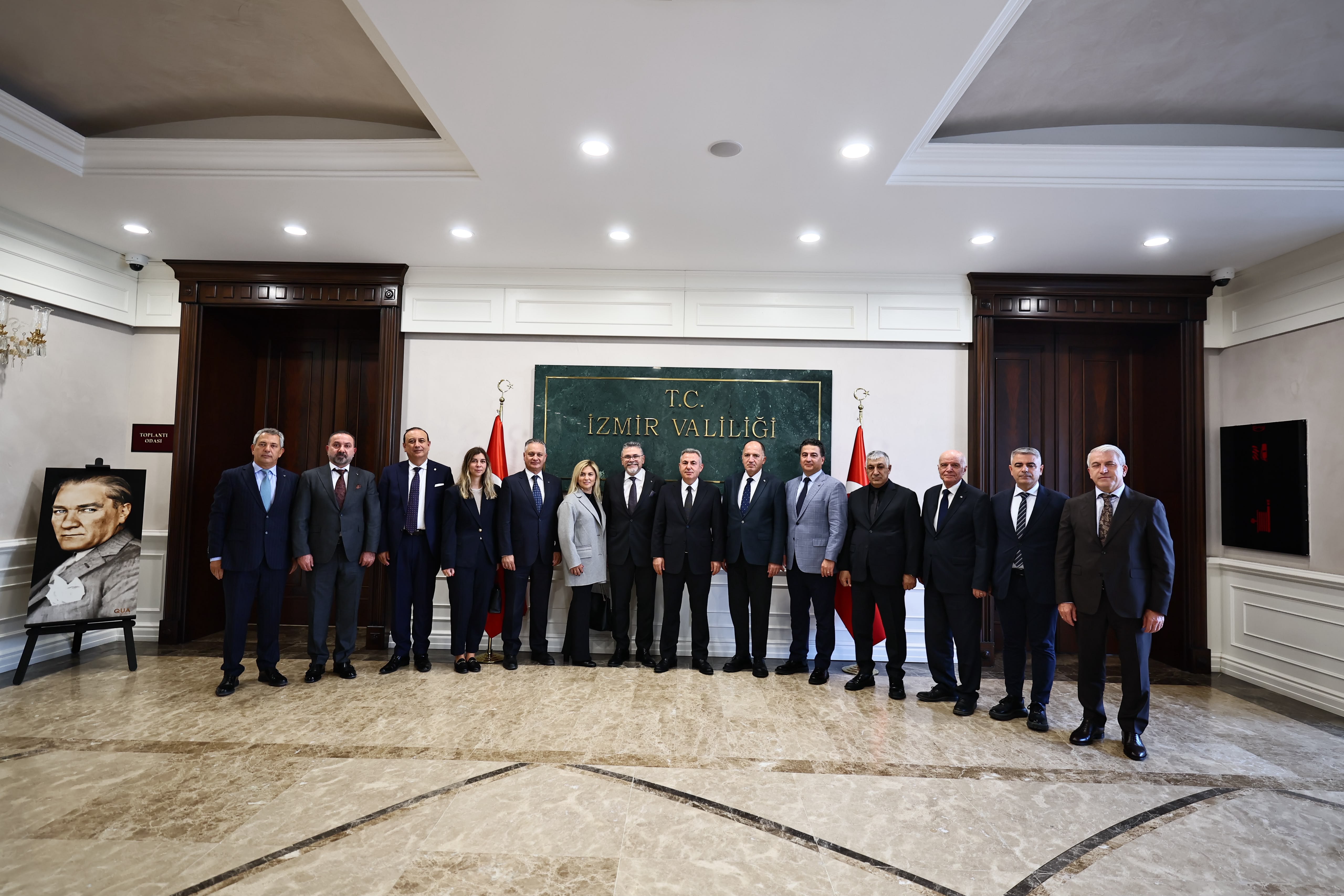 EBSO’dan İzmir Valisi Elban’a Ziyaret