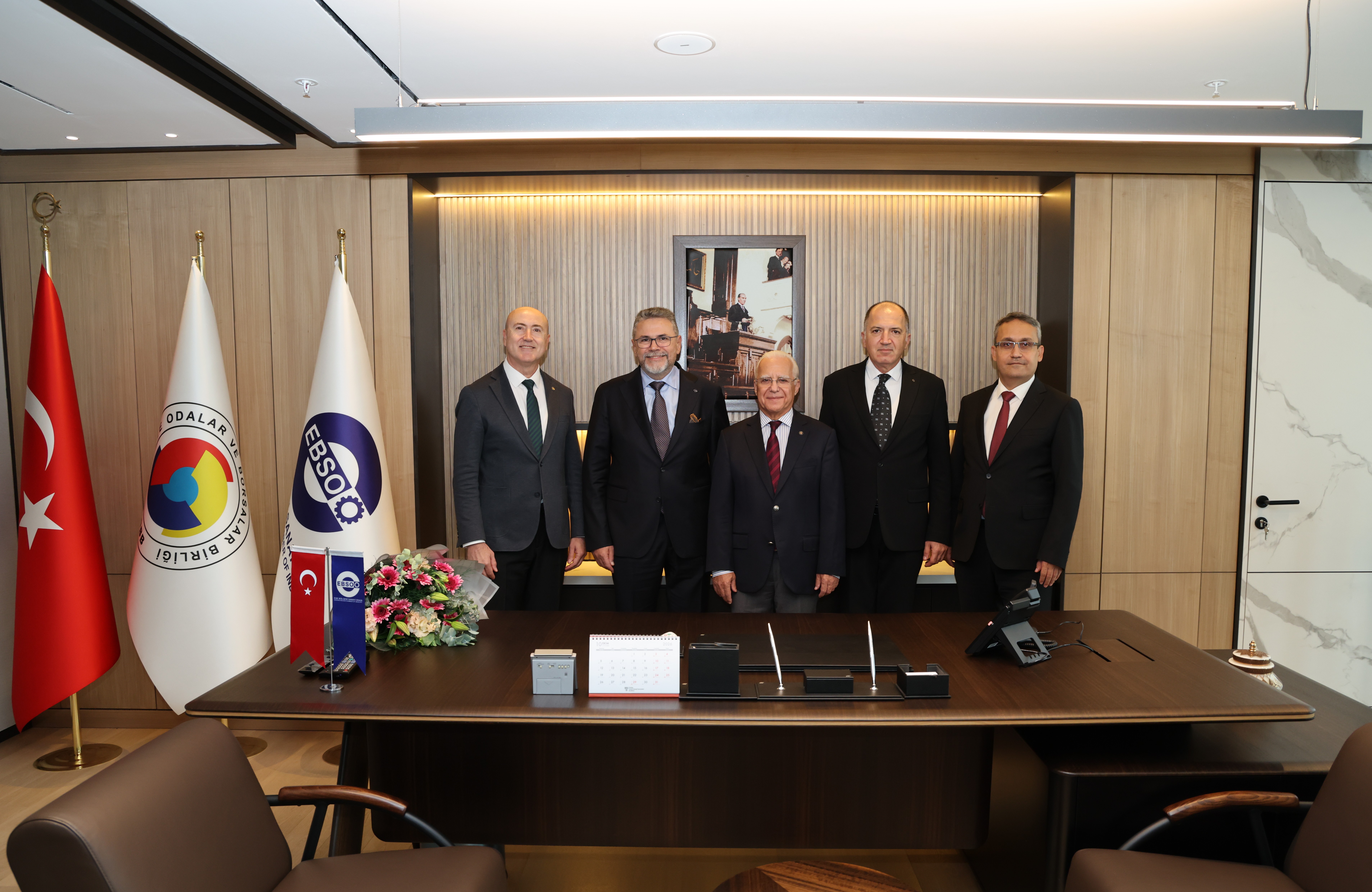 EBSO Meclis Başkanlığı Devir Teslim Töreni Gerçekleştirildi