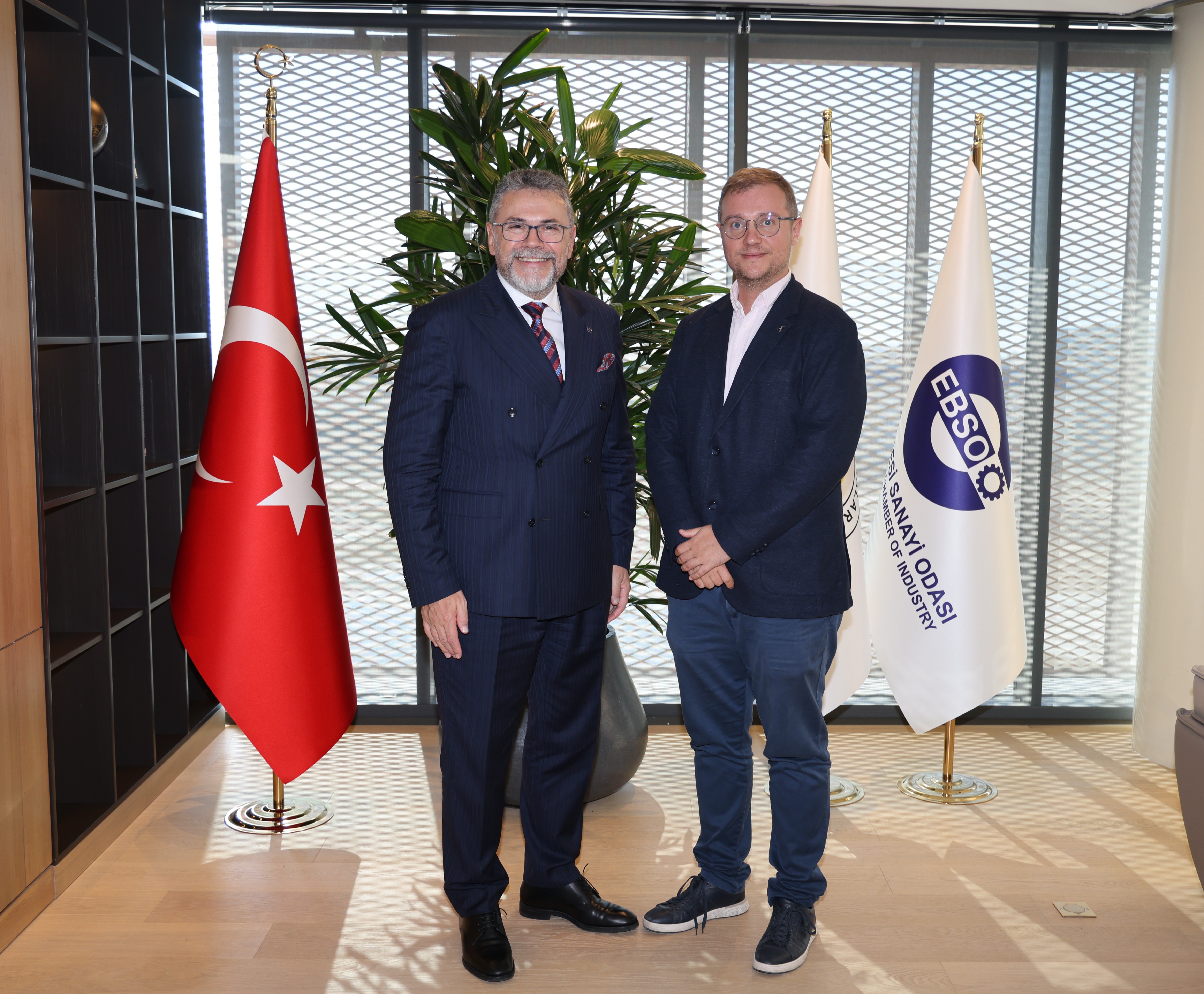 Karabağlı, Saimler Mimarlık Kurucusu Özgür Saimleri Kabul Etti