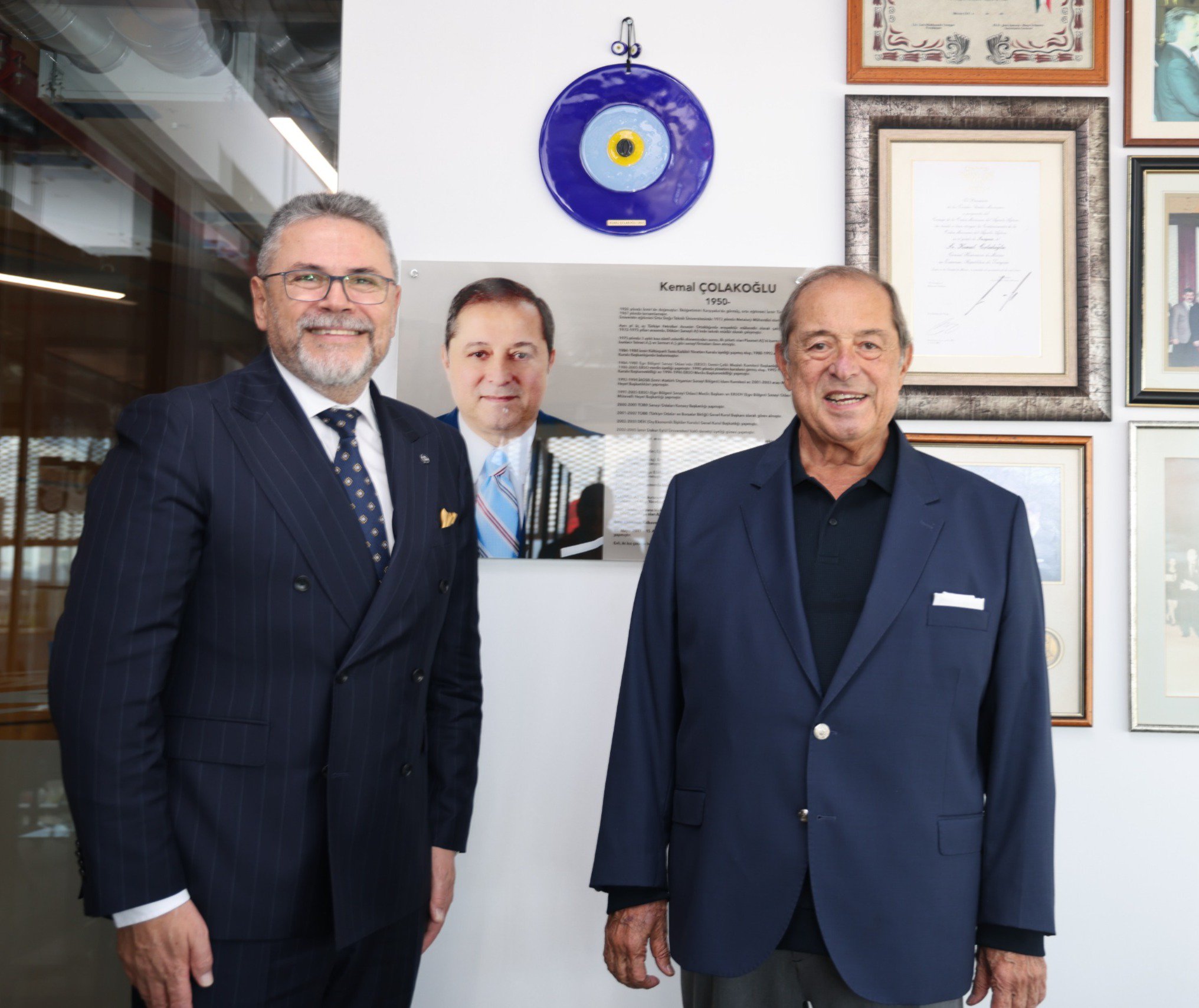 Kemal S. Çolakoğlu’ndan Karabağlı’ya Ziyaret