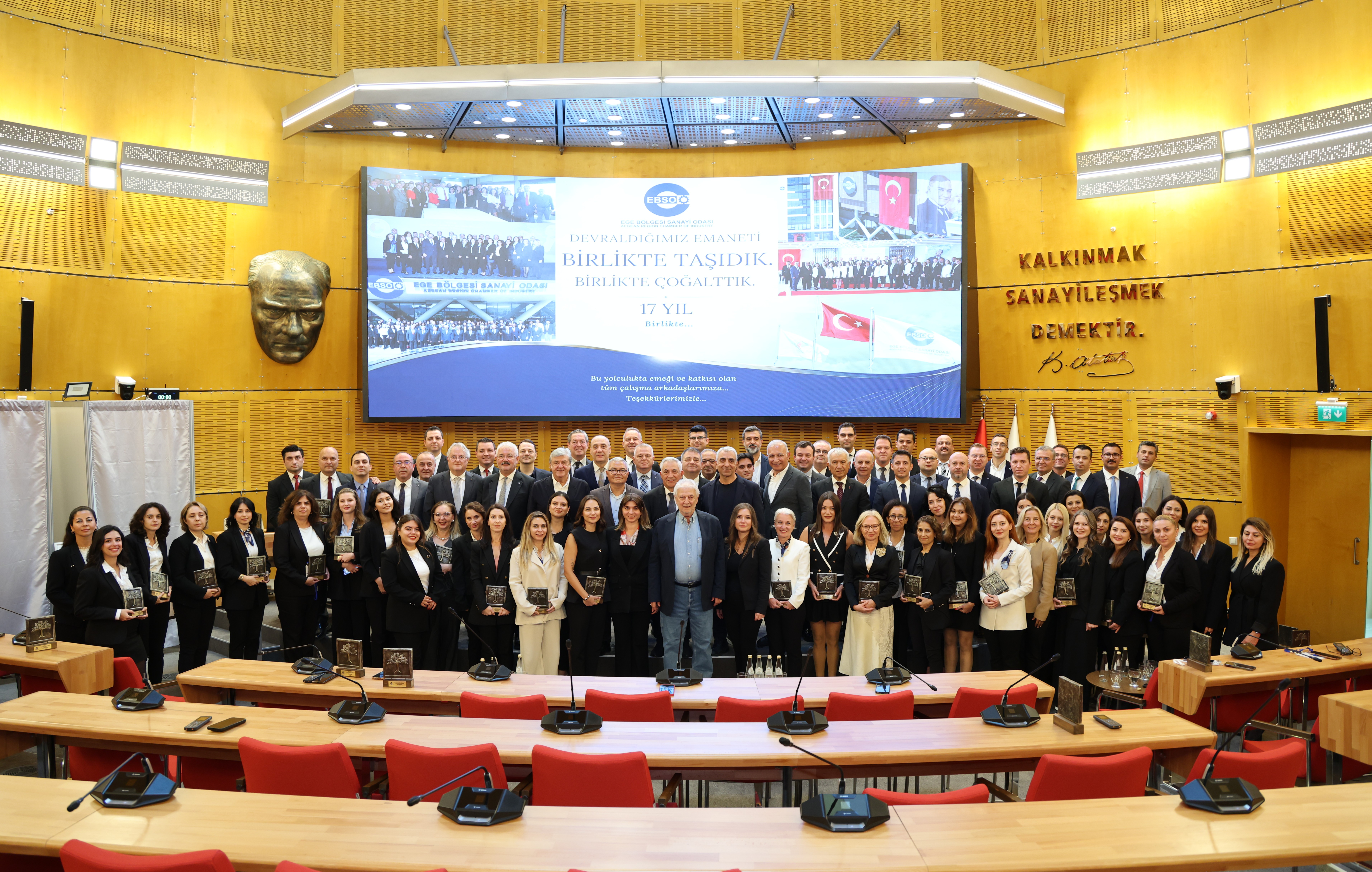 Yorgancılar, EBSO Personeliyle Bir Araya Geldi