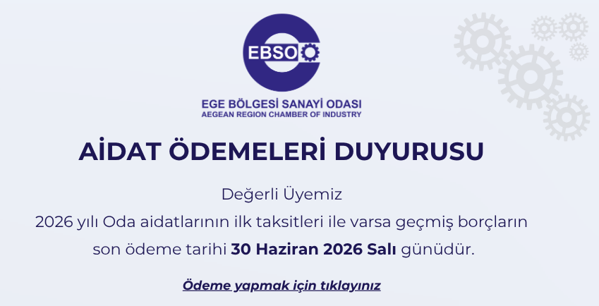 AİDAT ÖDEME DUYURUSU