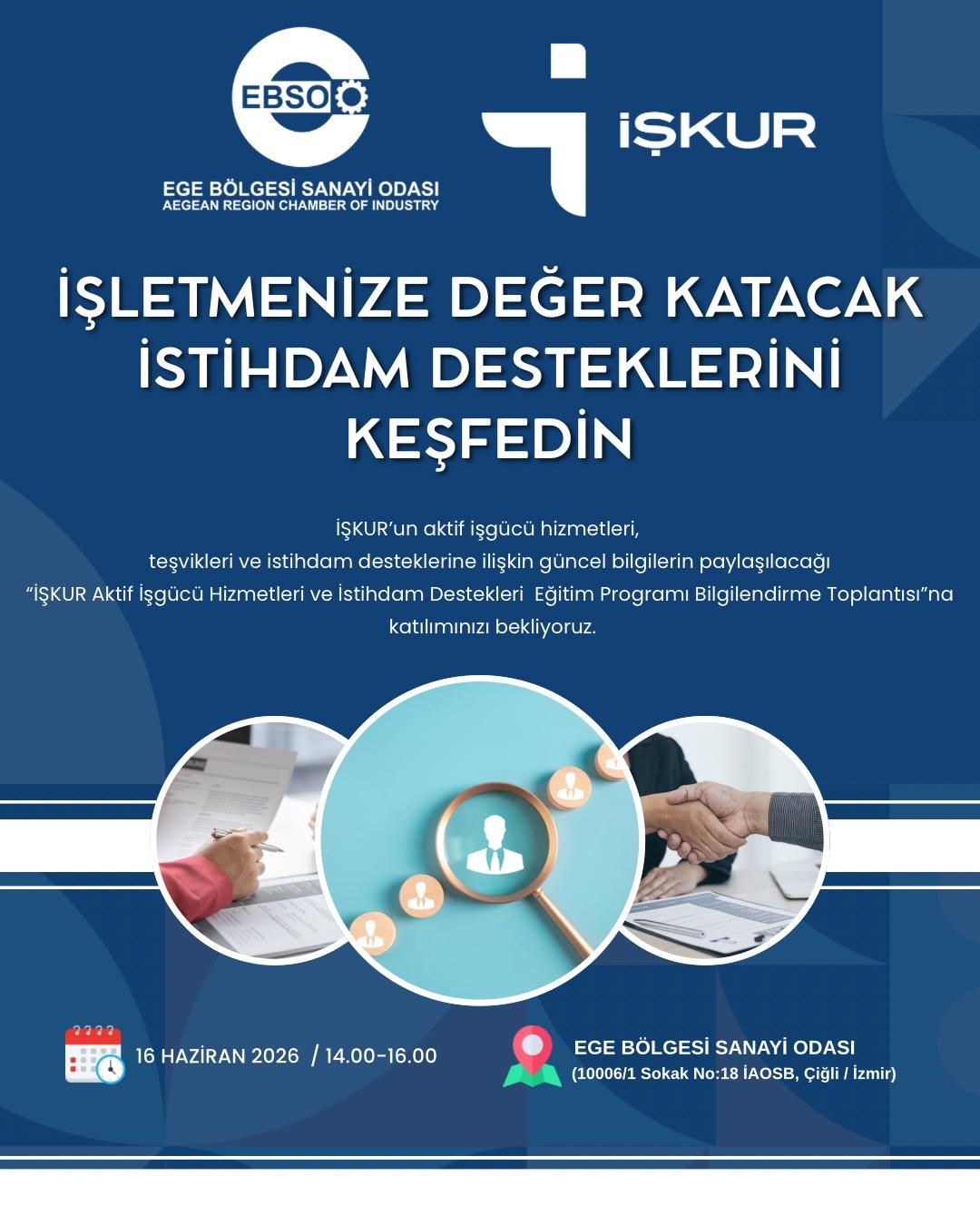 İŞKUR Aktif İşgücü Hizmetleri ve İstihdam Destekleri Eğitim Programı